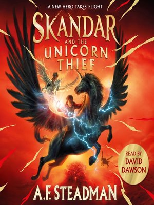 cover image of Skandar and the Unicorn Thief
